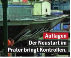 Eintrittstests auch für Riesenrad & Co