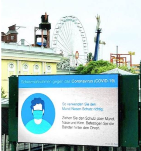 Riesenrad nur mit Test oder Impfung